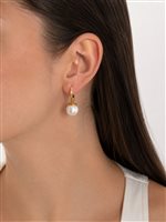 Orecchini Cianfrone Gioielli Donna in Oro Perla OROR-47-198 - OROR-47-198